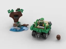 Camouflaged buggy