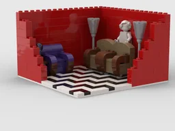 The Black Lodge (Waiting Room) from Twin Peaks