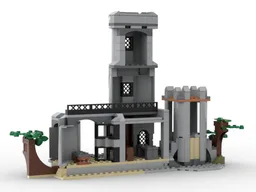 Medieval Dockside Tower