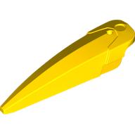 Lego Large Figure Limb Cover / Claw / Spike Large with Axle / Yellow