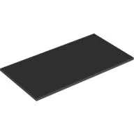 Tile 8 x 16 with Bottom Tubes / Black