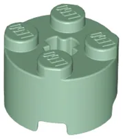 Brick Round 2 x 2 with Axle Hole