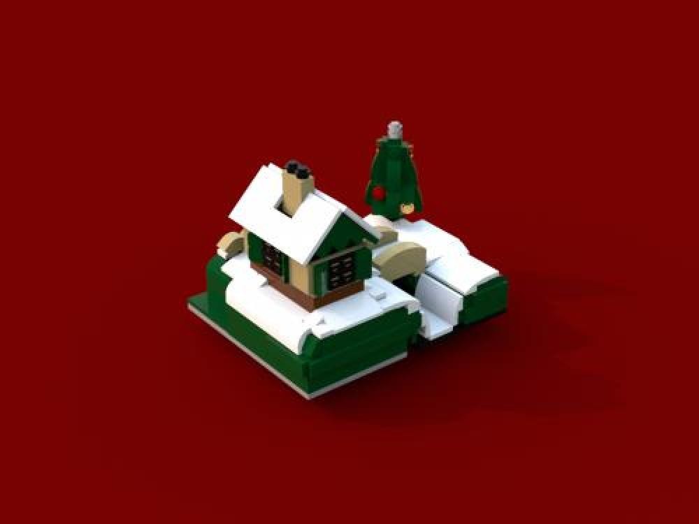 Lego Little christmas house