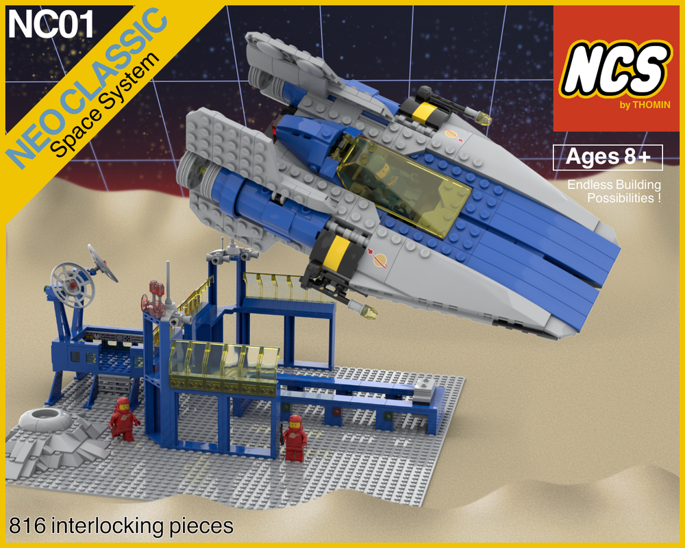 Lego Galaxy Starfighter A