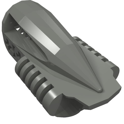 Lego Technic Block 3 x 5 x 1 2/3 / Dark Bluish Gray