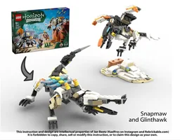 Horizon Snapmaw and Glinthawk 77037 Alternate