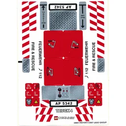 Sticker Sheet for Set 8289-1 / [No Color/Any Color]
