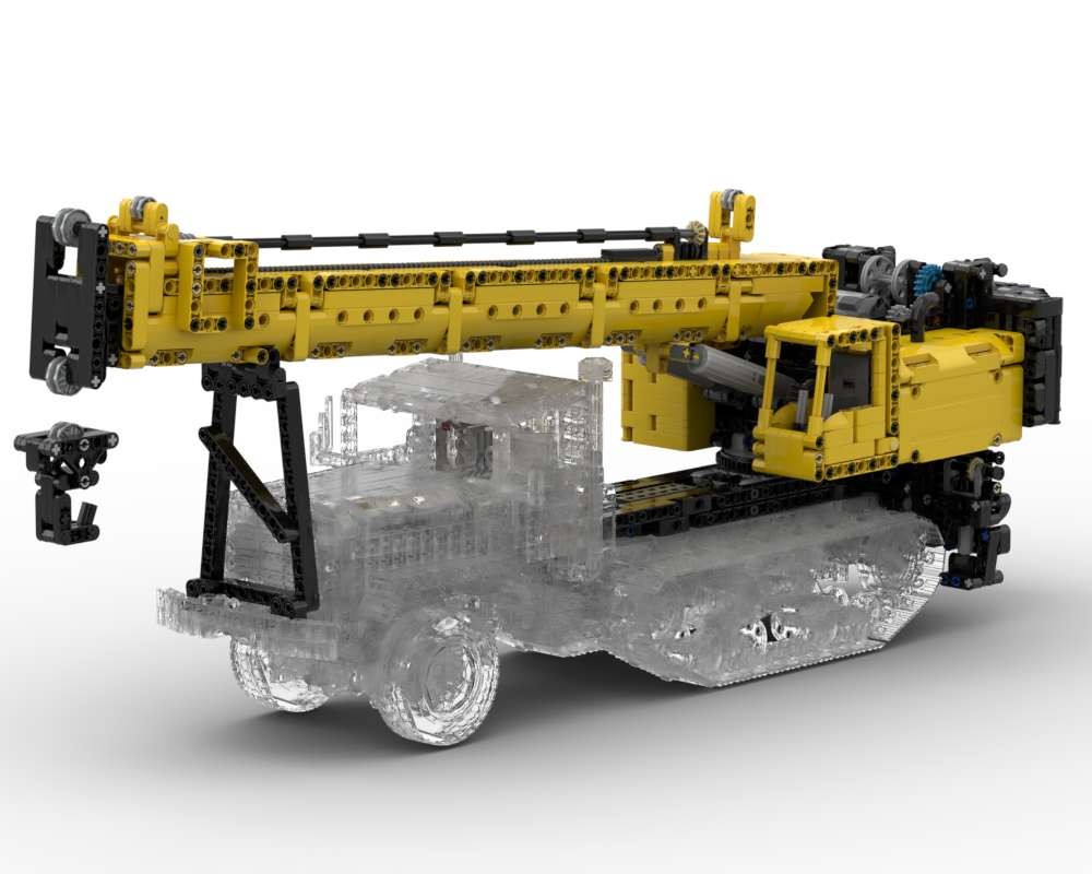 Lego Crane for M93x Halftrack