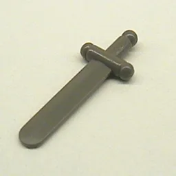 Weapon Sword / Shortsword [Shiny Solid Smooth ABS] / Dark Gray