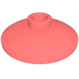 Dish 2 x 2 Inverted [Radar] / Coral