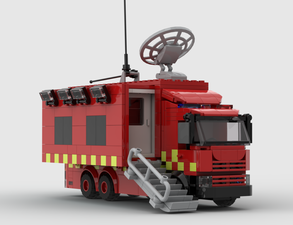 Lego Fire Mobile Command Vehicle