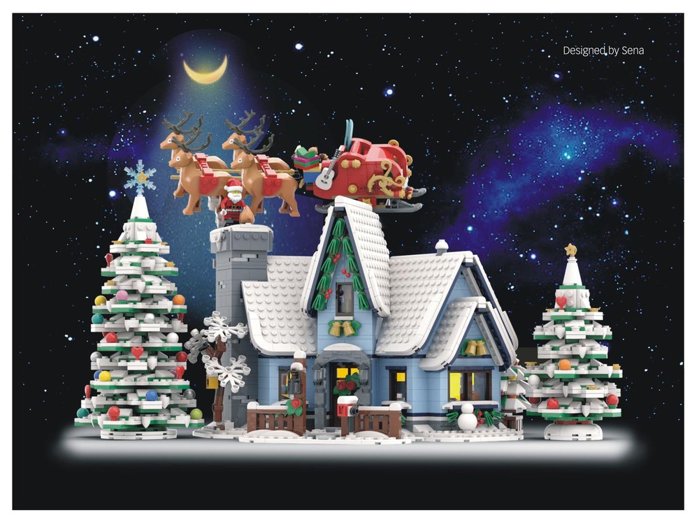 Lego Santa's Visit – An Enchanted Winter Dream