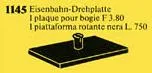 Bogie Plate