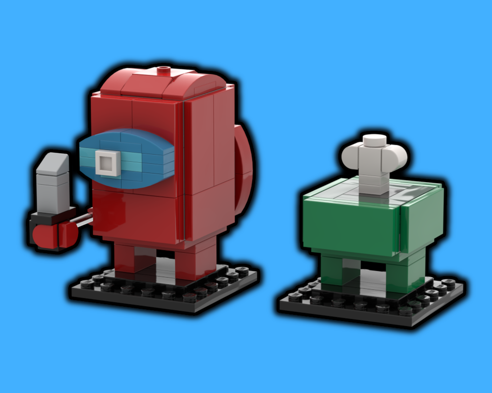 Lego Impostor & Crew Brickheadz