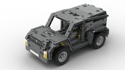 Simple RC SUV with steering without Servo