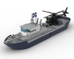 Military Frigate