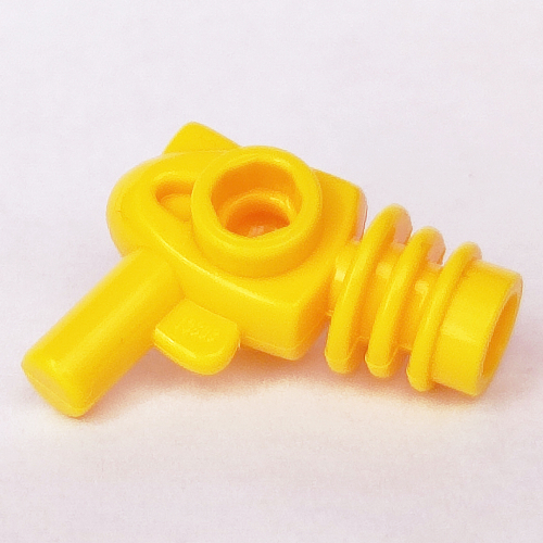 Lego Weapon Gun Ray / Sci Fi - Rounded Heat Diffusers / Yellow