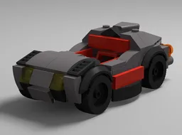 Gray Sports Car