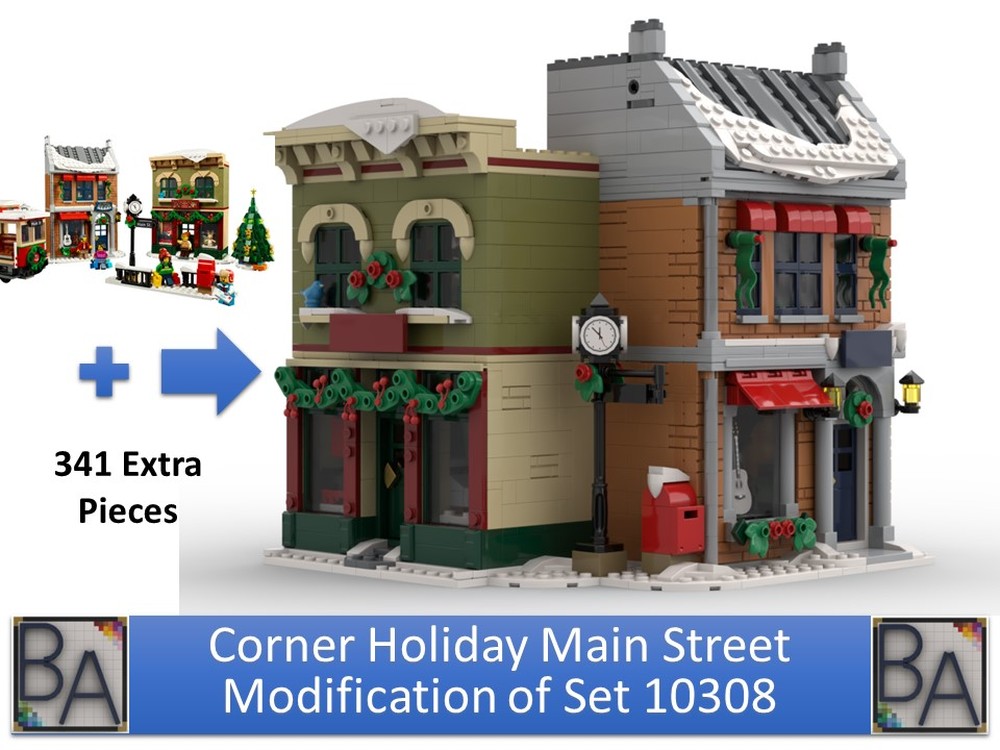 Lego Corner Holiday Main Street