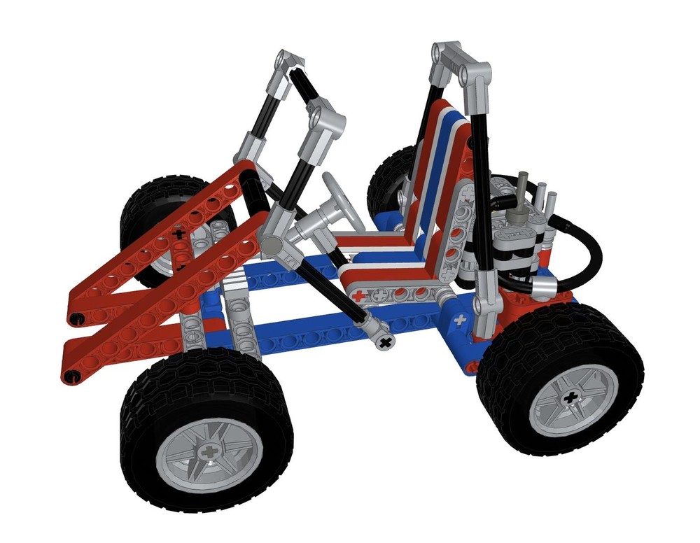 Lego Desert Racer Revamp 8841