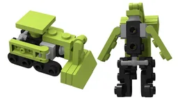 Transformer G1 Mini Constructions Bonecrusher