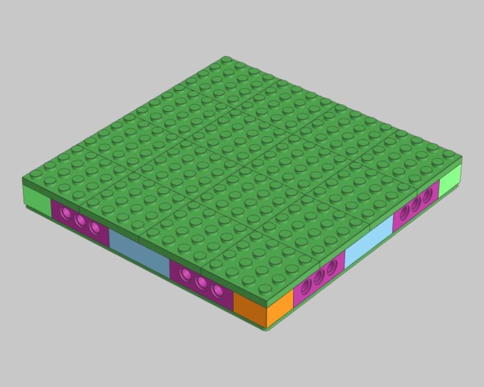 Lego 16x16 MILs Base