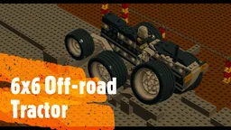 6x6 Off-road Tractor