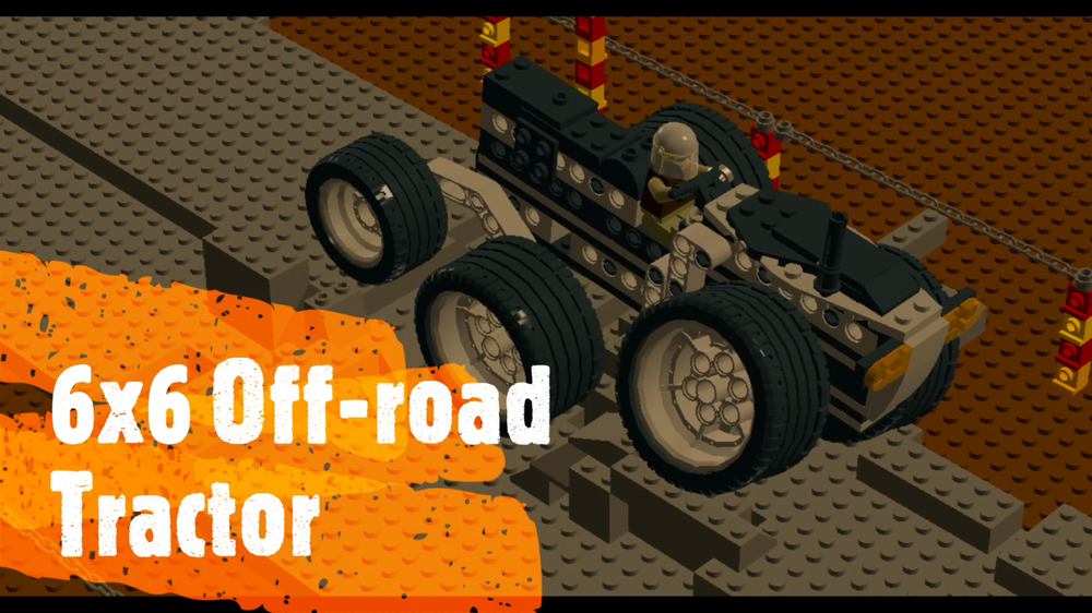 Lego 6x6 Off-road Tractor