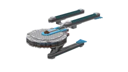 USS Hutzel Kitbashed Starship