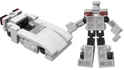 Transformer DOTM Sideswipe Instruction Mini Mecha