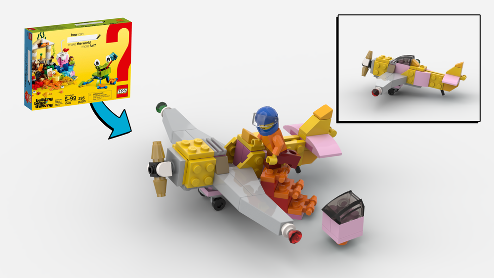Lego 10403 Airplanes Part 2 - Stunt Plane