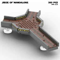 Siege of Mandalore Diorama