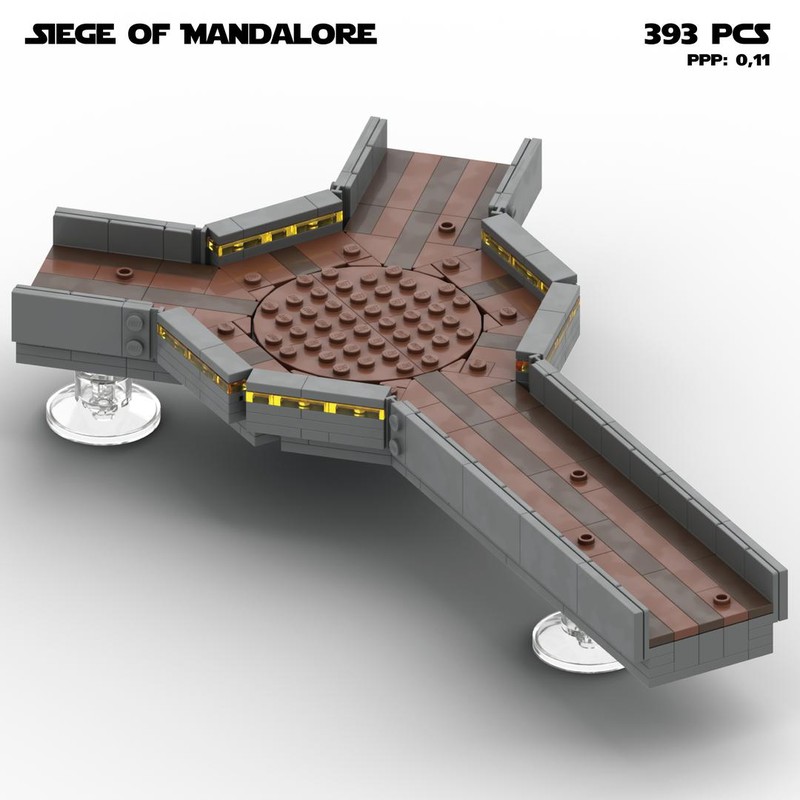 Lego Siege of Mandalore Diorama