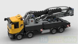 Cement pump truck