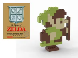 8-bit Link NES Sprite (Side)