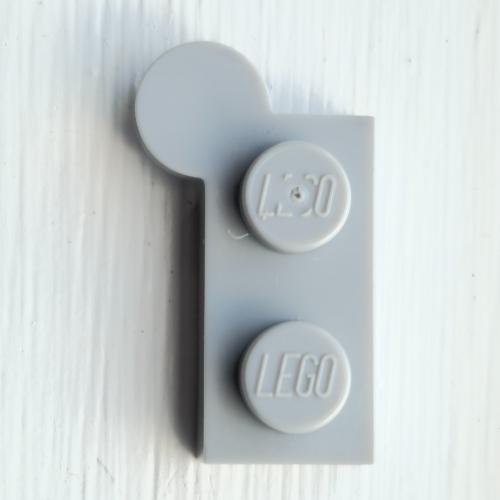 Lego Hinge Plate 1 x 4 Swivel Top [Hollow Pin] / Light Bluish Gray