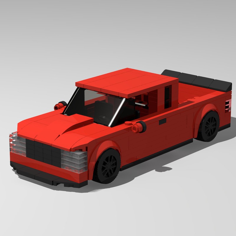 Lego 1995 Ford F-150 Drift Truck "Tire Shredder"