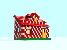 Red Brick Facade