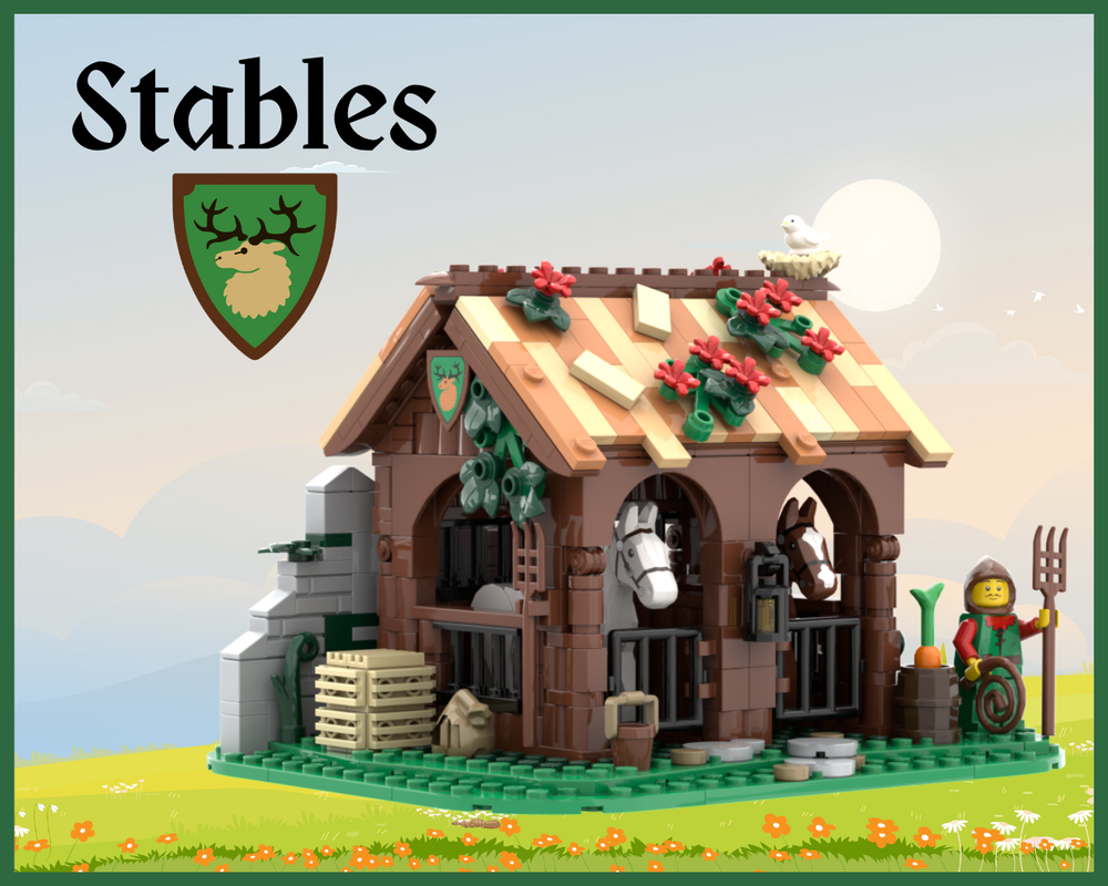 Lego Forestmen Stables