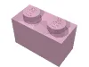 Brick 1 x 2 / Bright Pink