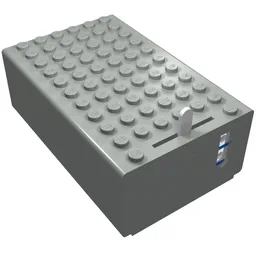 Battery Box, 4.5V 6 x 11 x 3 1/3 Type 3 [Complete Assembly] / Light Gray
