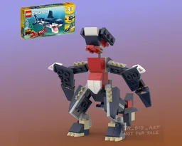 Garchomp - 31088 Deep Sea Creatures alt build