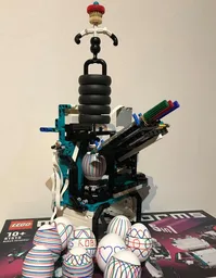 Egg-Inventor - Mindstorms 51515 robot inventor multi-color egg decorating bot