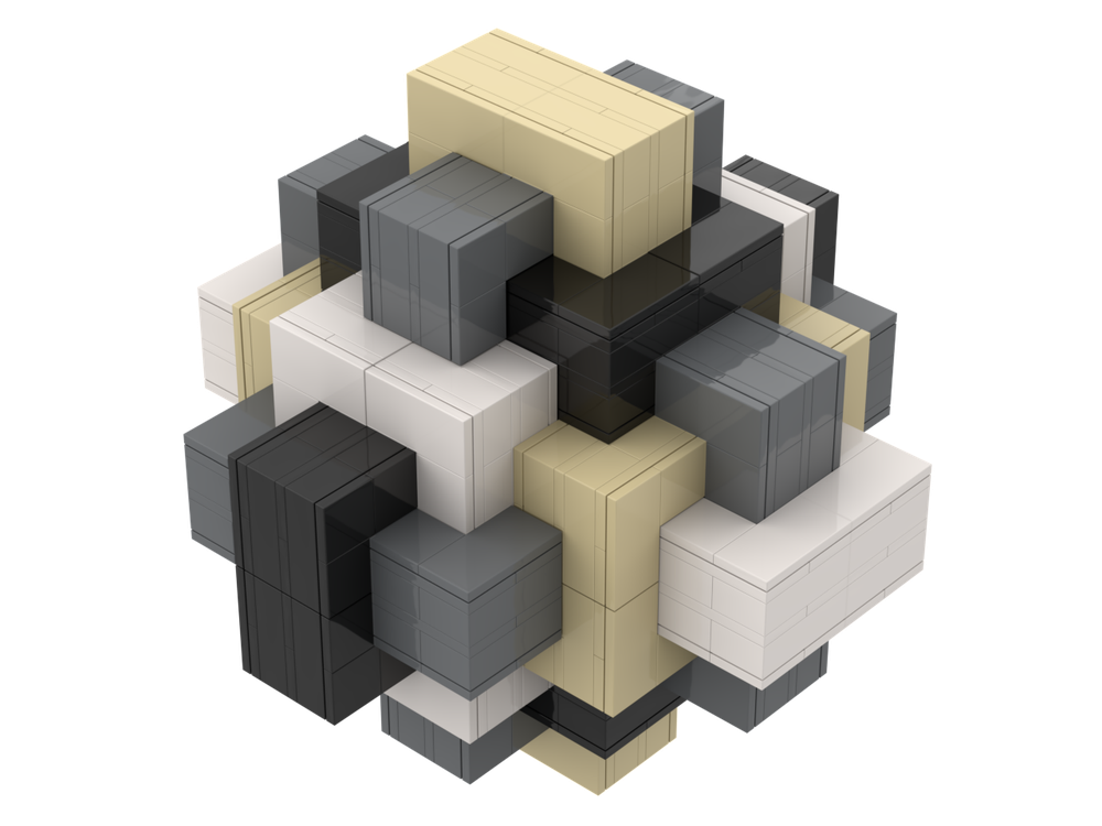 Lego 24 Piece Burr Puzzle