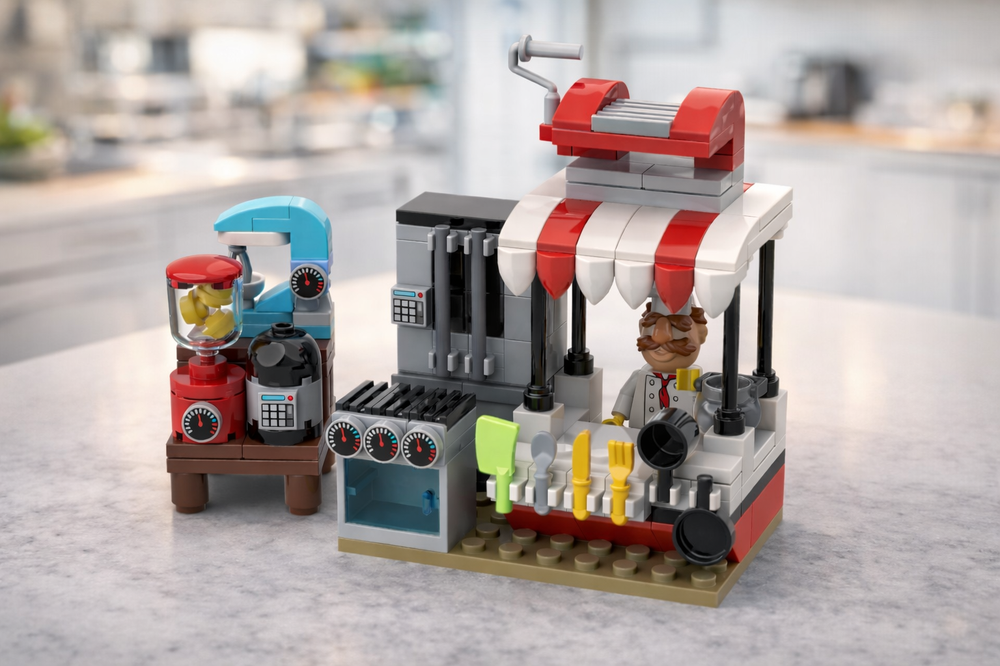 Lego Kitchen Stand