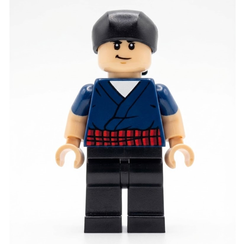Lego Roronoa Zoro, Blue Tunic, Bandana