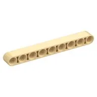 Technic Beam 1 x 9 Thick / Tan