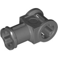 Lego Technic Axle Connector with Axle Hole [Reinforced] / Dark Bluish Gray