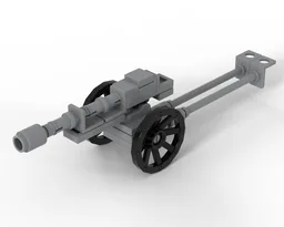 7,5 cm Gebirgsgeschütz 36 (Geb.G. 36)- Light Mountain Gun