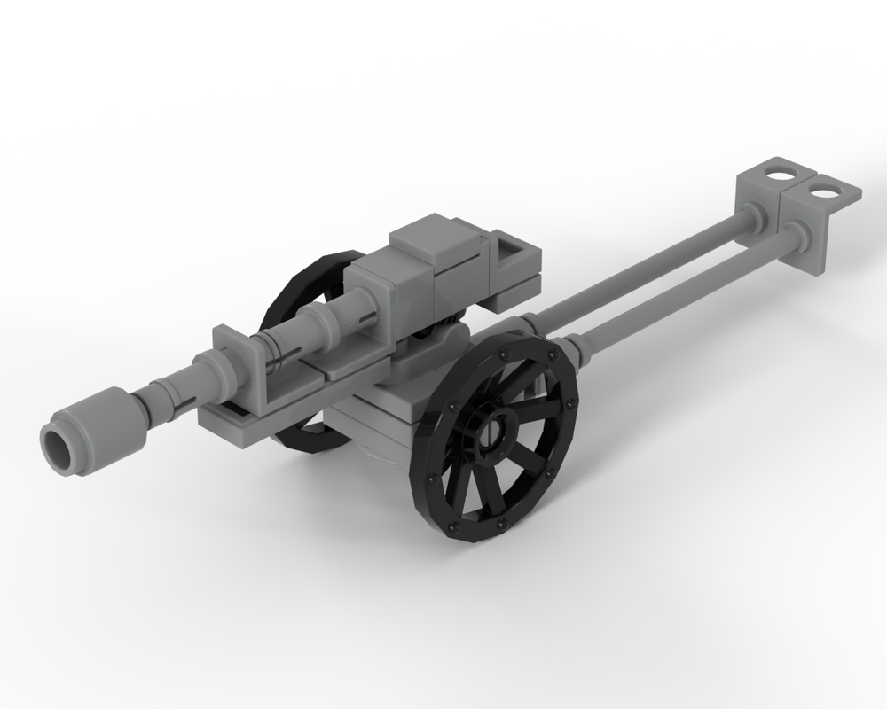 Lego 7,5 cm Gebirgsgeschütz 36 (Geb.G. 36)- Light Mountain Gun